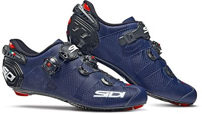 Sidi Wire 2 Carbon Matt Road Shoes 2019 - Matt Blue-Black - EU 46, Matt Blue-Black
